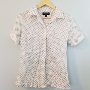 Banana Republic short sleeve button down shirt